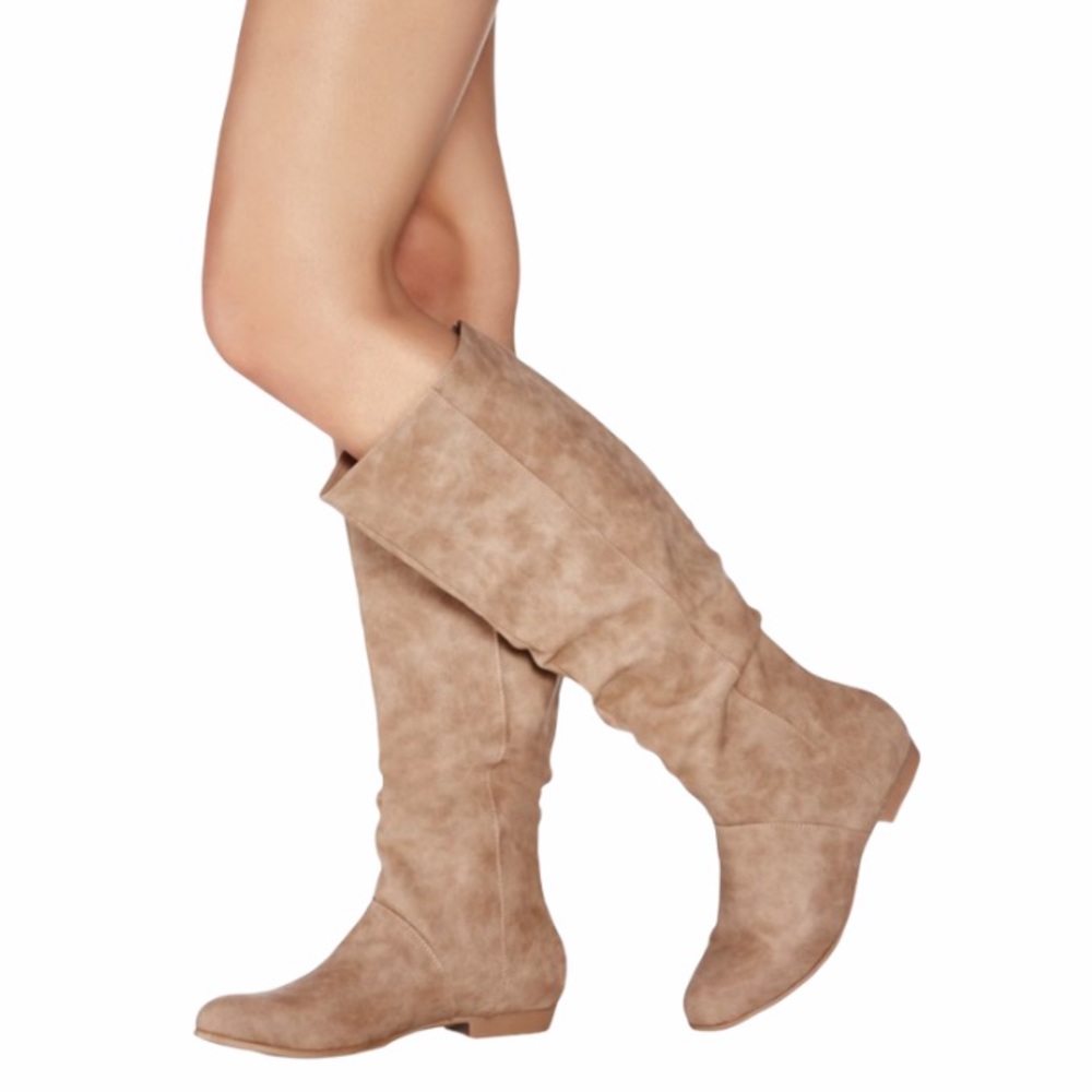 JustFab • Wide Calf Maroney Boots • Sz 6.5